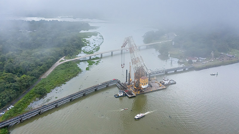 El efecto dominó del clima y el comercio - El Faro - Canal de Panamá