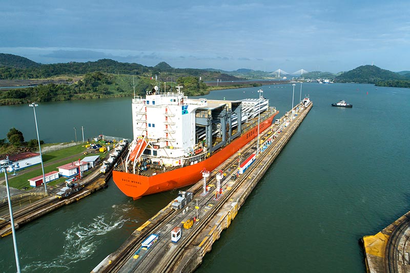 El Canal de Panamá reduce más de 13 millones de co2 para el año 2020