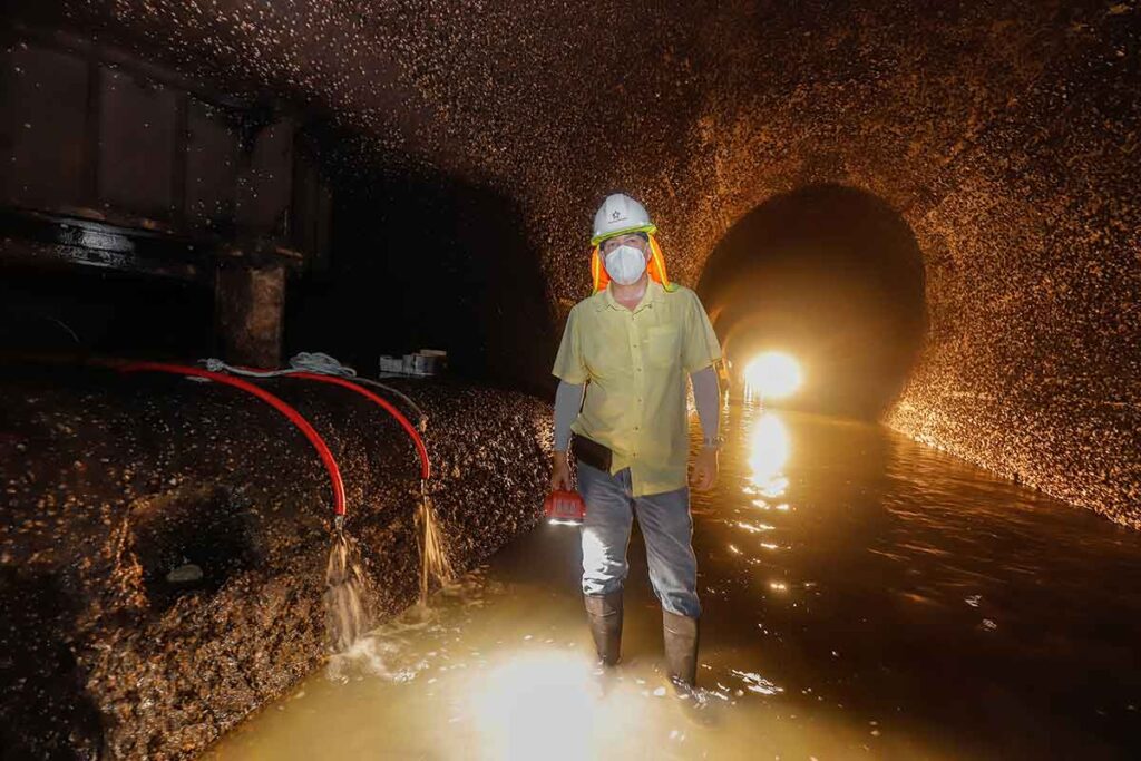 Mantenimiento túneles del Canal de Panamá