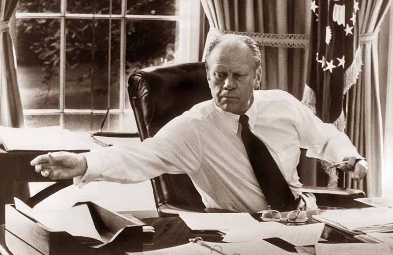 Presidente Gerald Ford - El dilema de las negociaciones - El Faro - Canal de Panamá