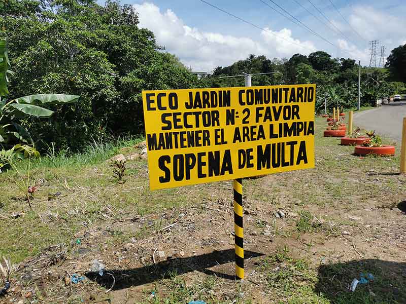 Los vecinos de Chilibre se involucraron en la transformación de vertederos de basura improvisados en jardines. Conoce esta impactante historia en El Faro.