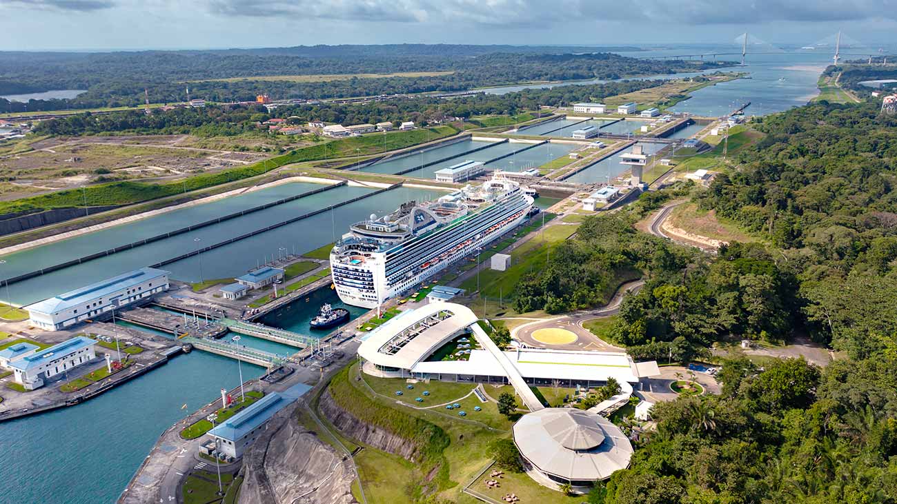 ¿Cuál es el origen del agua del canal de Panamá?