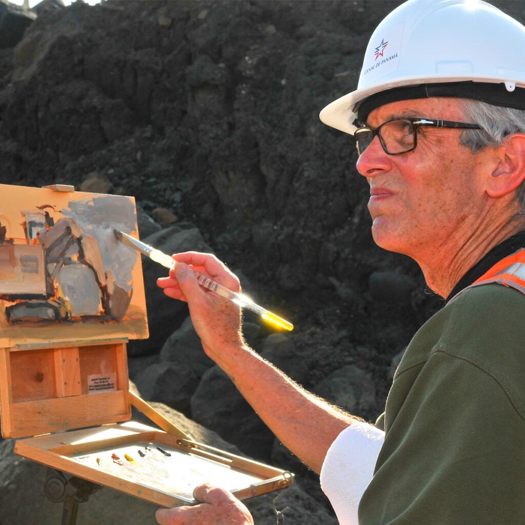 George Scribner - Retratos del Afecto - Revista El Faro - Canal de Panamá