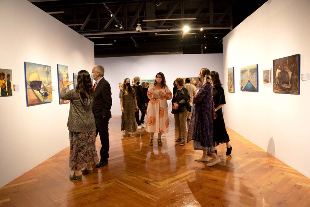 Exposición de George Scribner en el Museo del Canal